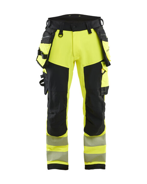High Vis Hose 4-Wege-StretchHigh Vis Gelb/Schwarz