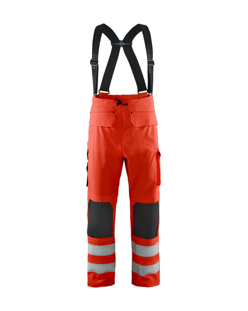 Regenhose Level 2 High Vis Rot