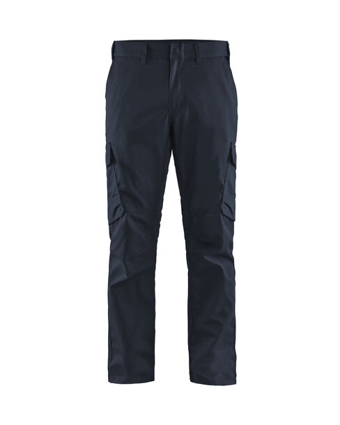 Industrie Arbeitshose Stretch Dunkel Marineblau/Schwarz
