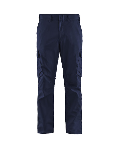 Industrie Arbeitshose Stretch Marineblau/Kornblau