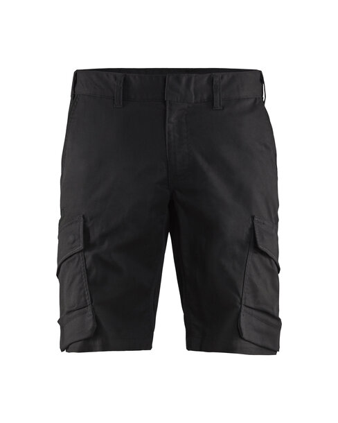 Industrie Shorts Stretch Schwarz
