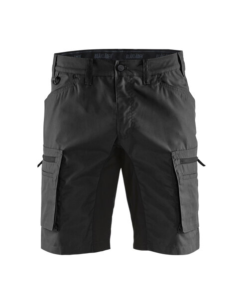 Service Shorts Stretch Schwarz