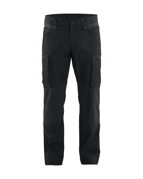 ToolRig™ Arbeitshose Stretch Schwarz