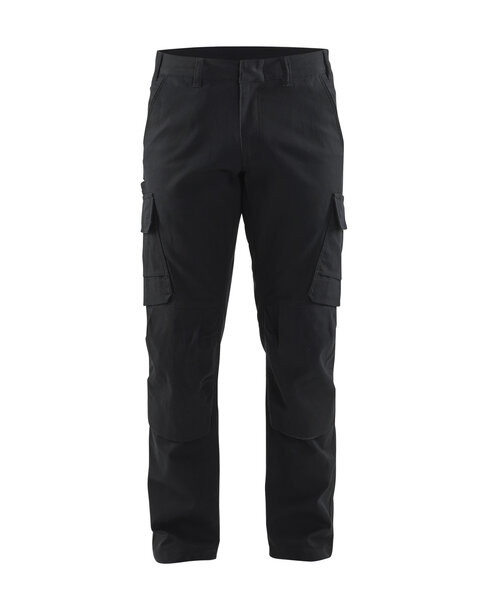 Industrie Arbeitshose Stretch Schwarz