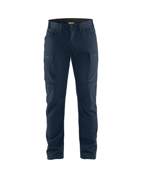 Service Winterhose Softshell Dunkel Marineblau