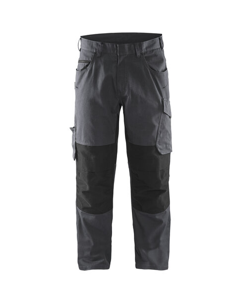 Service Arbeitshose mit Stretch Mittelgrau/Schwarz