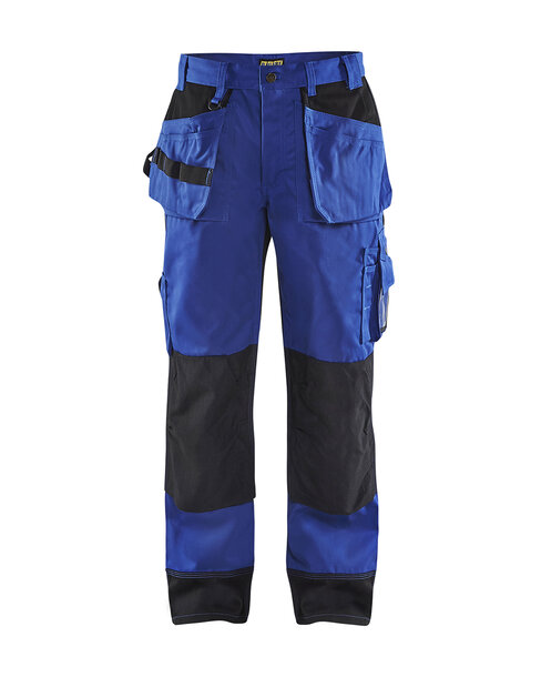 Arbeitshose Multifunktion Kornblau/Schwarz