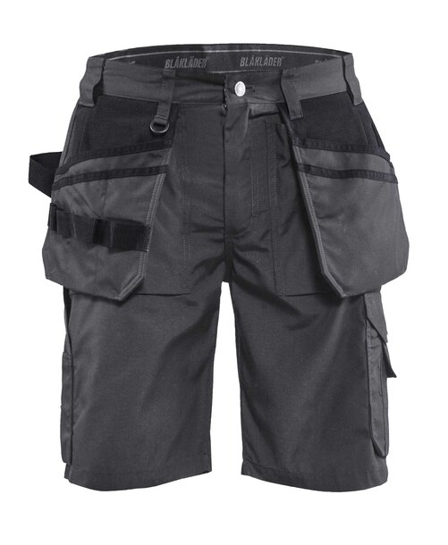 Handwerker Shorts Lightweight Dunkelgrau/Schwarz