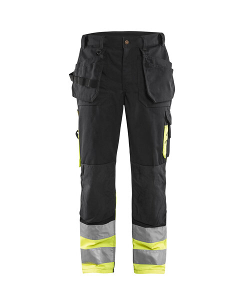 High Vis Arbeitshose Schwarz/Gelb