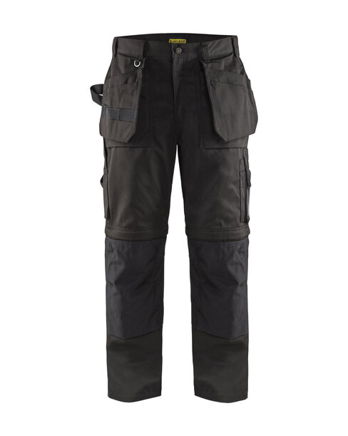 Arbeitshose Zip Off Schwarz