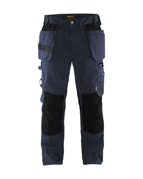 Handwerker Arbeitshose Dunkel Marineblau/Schwarz
