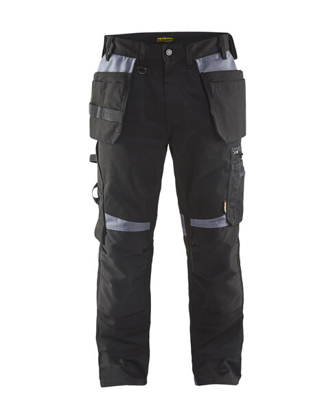 Handwerker Arbeitshose Schwarz/Grau