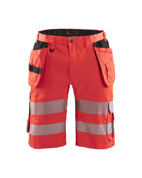 High Vis Shorts mit Stretch High Vis Rot