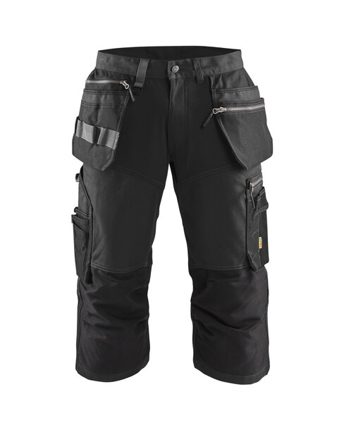 Piratenhose Stretch Schwarz