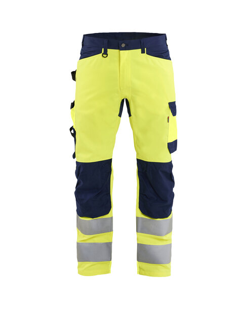 High Vis Arbeitshose High Vis Gelb/Marineblau