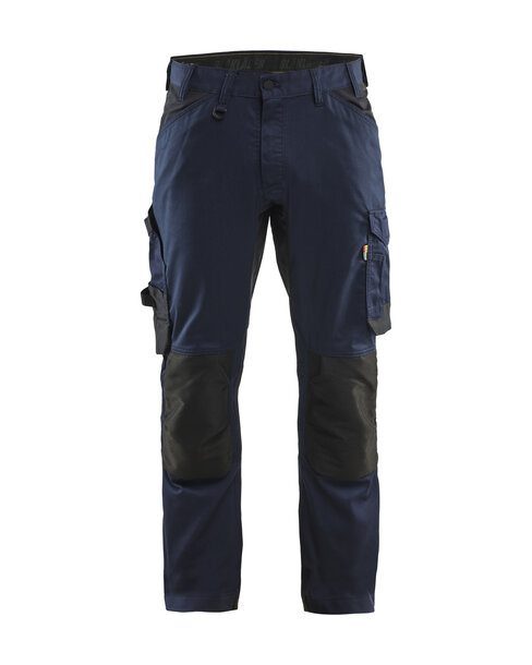 Handwerker Arbeitshose mit StretchDunkel Marineblau