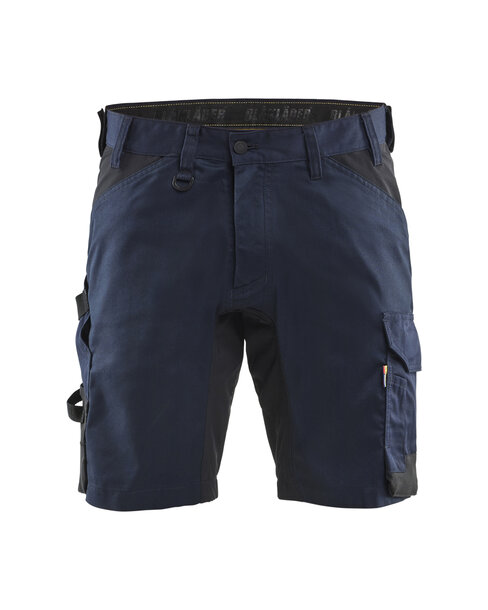 Handwerker Shorts mit StretchDunkel Marineblau