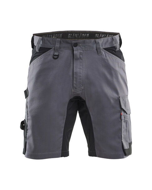 Handwerker Shorts mit StretchMittelgrau
