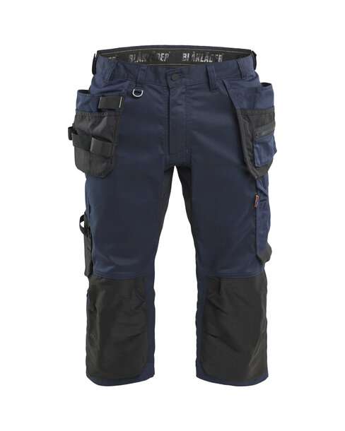 Handwerker Piraten Shorts mit StretchDunkel Marineblau