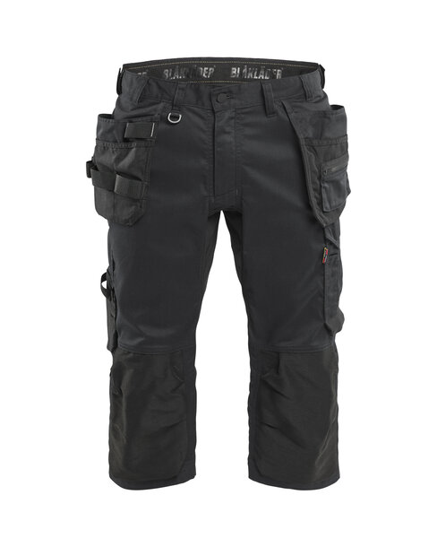 Handwerker Piraten Shorts mit StretchSchwarz