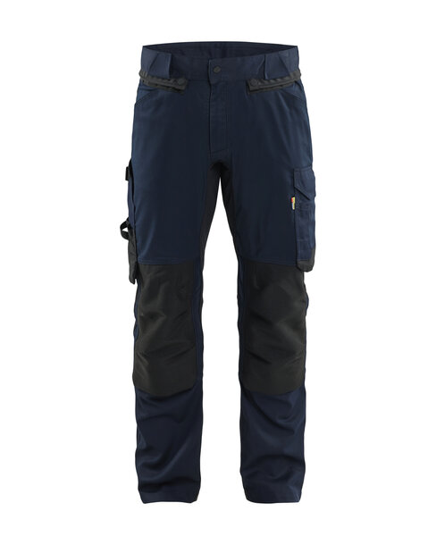 ToolRig™ Handwerker Arbeitshose Stretch Dunkel Marineblau
