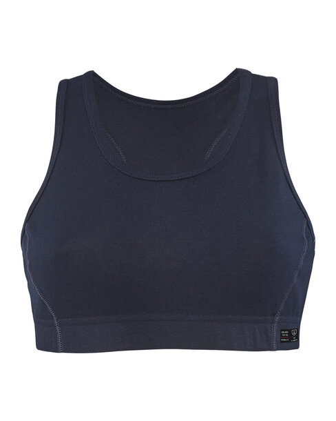 Damen Flammschutz Bustier Marineblau