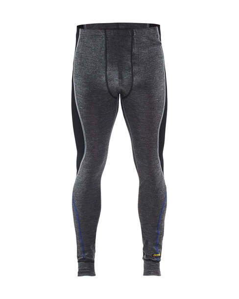 Unterhose WARM Mittelgrau/Schwarz