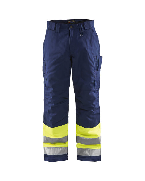 High Vis Arbeitshose High Vis Gelb/Marineblau