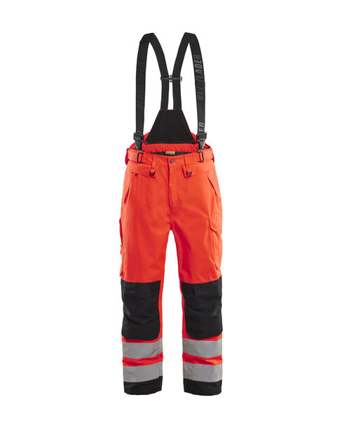 High Vis Shell ArbeitshoseHigh Vis Rot/Schwarz