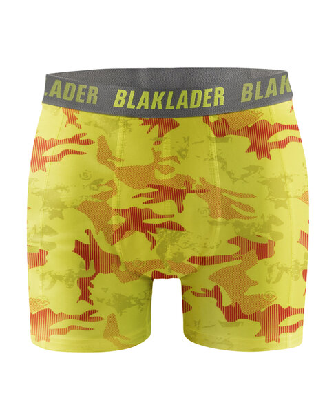 Boxershorts 2er-Pack High Vis Gelb/Grau