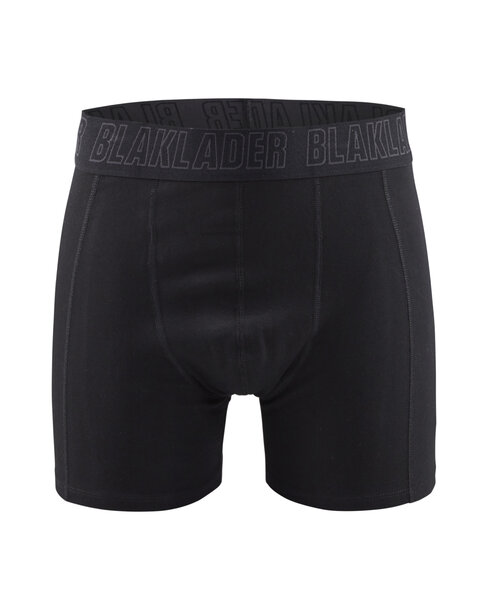 Boxershorts, 2er Pack Schwarz