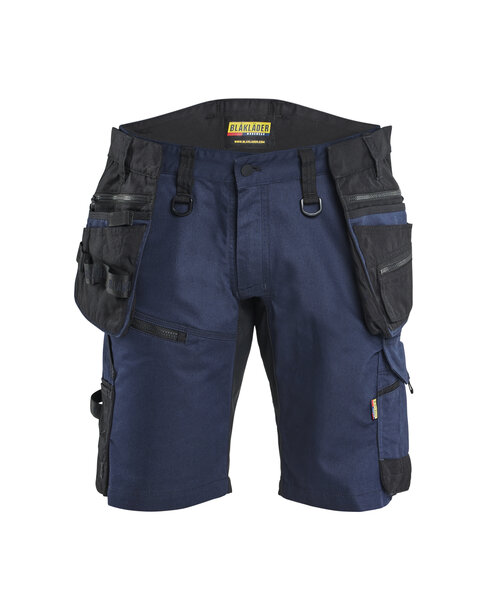 STRIKER Handwerkershorts mit Stretch Dunkel Marineblau/Schwarz