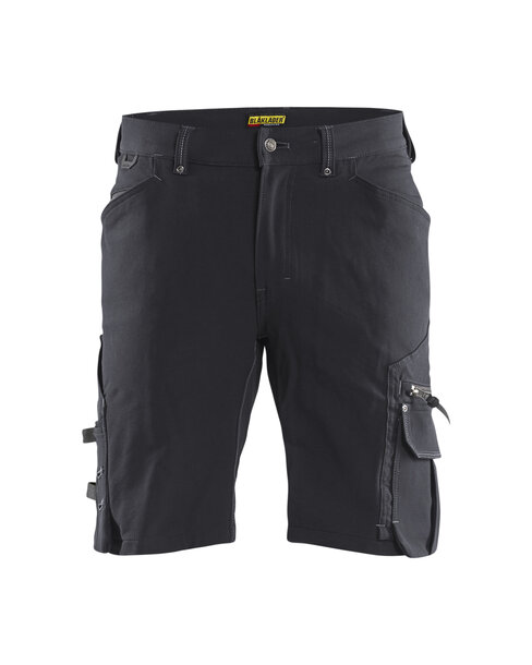 Handwerker Shorts 4-Wege-Stretch ohne Nageltaschen X1900 Dunkelgrau/Schwarz