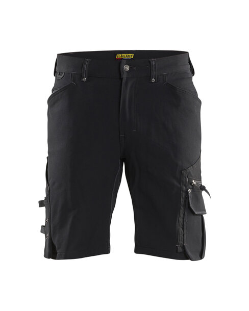Handwerker Shorts 4-Wege-Stretch ohne Nageltaschen X1900 Schwarz