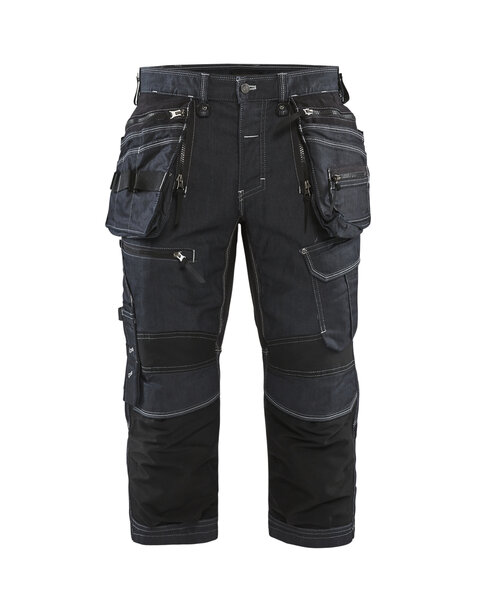 Piratenhose Stretch X1900 Marineblau/Schwarz