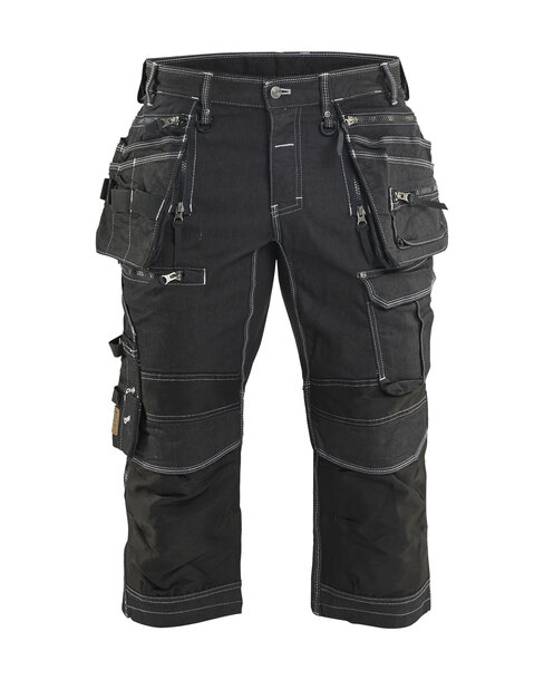 Piratenhose Stretch X1900 Schwarz