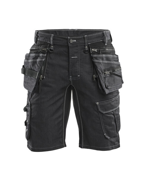 Handwerker Shorts Stretch X1900 Schwarz