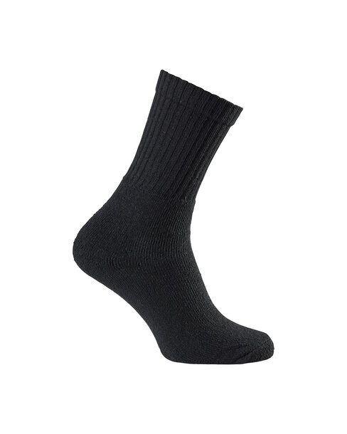 Baumwoll-Socken 5er-Pack Schwarz