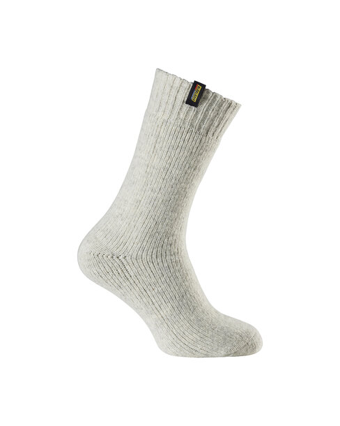 Wollsocken Grau