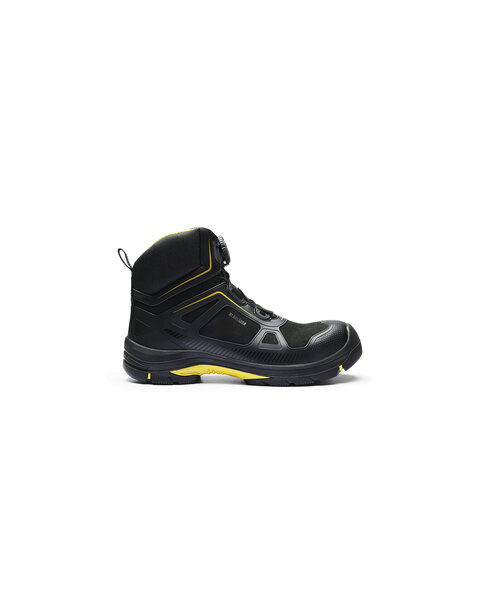 Gecko Sicherheitsstiefel Schwarz/Gelb