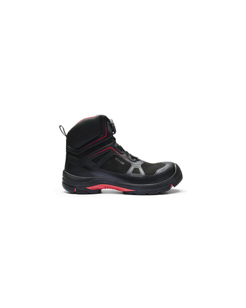 Gecko Sicherheitsstiefel Schwarz/Rot