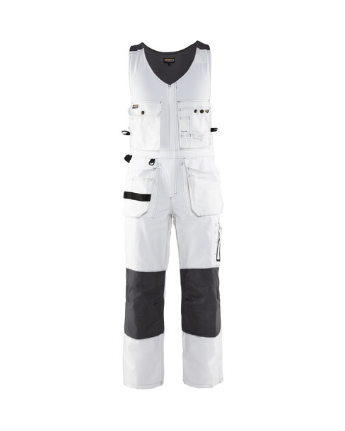 Kombihose Weiß/Dunkelgrau