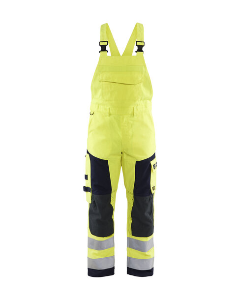 Multinorm Latzhose High Vis Gelb/Marineblau