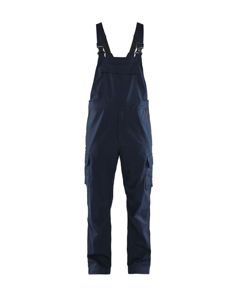 Industrie Latzhose Dunkel Marineblau/Schwarz
