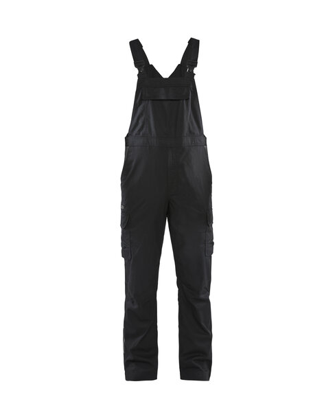 Industrie Latzhose Schwarz/Dunkelgrau