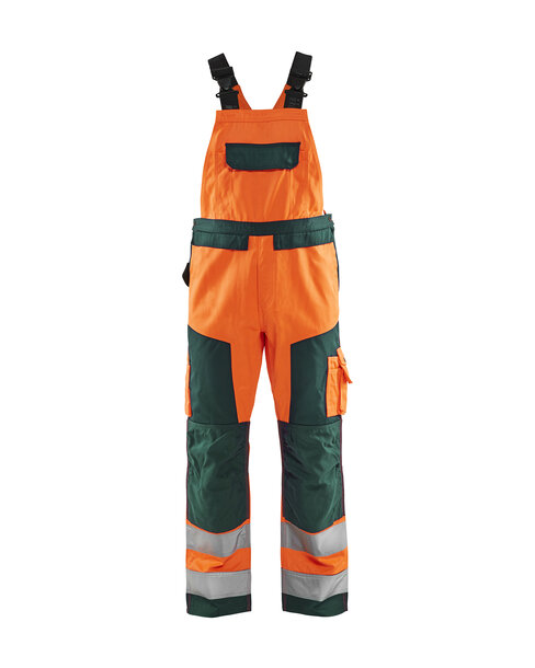 High Vis Latzhose High Vis Orange/Grün