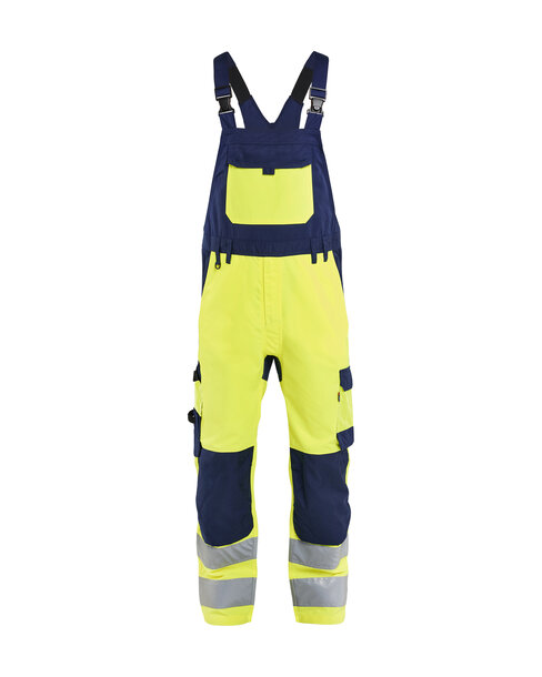 High Vis Latzhose High Vis Gelb/Marineblau