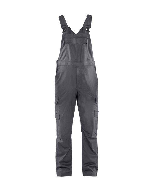 Industrie Latzhose Stretch Mittelgrau