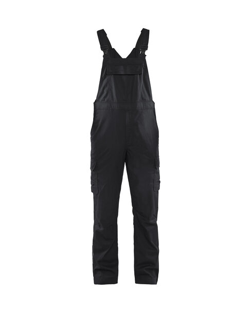 Industrie Latzhose Stretch Schwarz