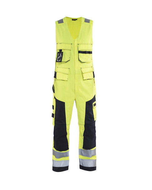 Multinorm Overall ärmellos High Vis Gelb/Marineblau